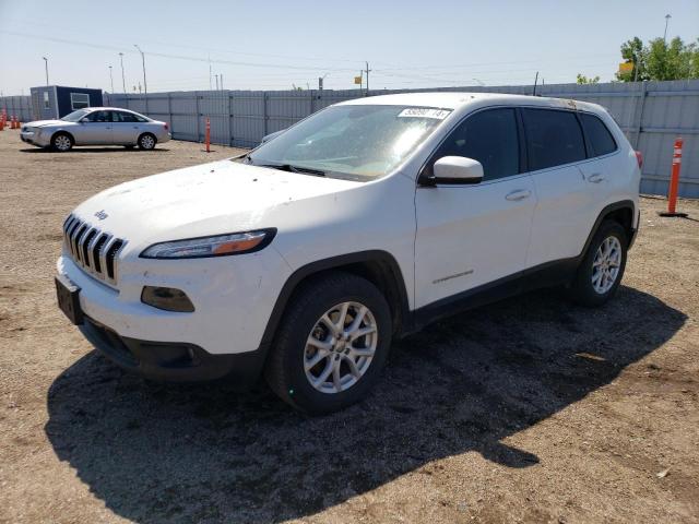 1C4PJMCS2GW215578 - 2016 JEEP CHEROKEE LATITUDE WHITE photo 1