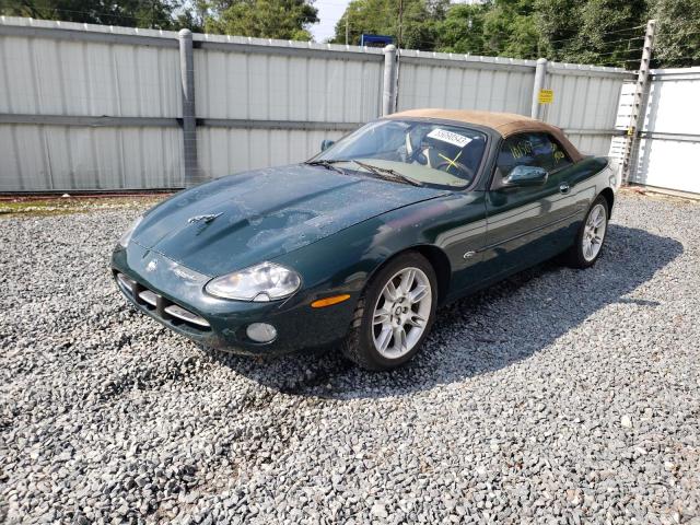 SAJDA42CX1NA18818 - 2001 JAGUAR XK8 GREEN photo 1