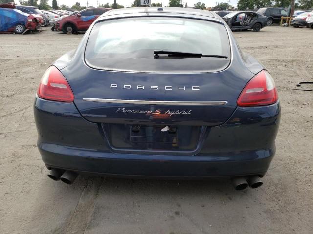 WP0AD2A73CL045663 - 2012 PORSCHE PANAMERA S HYBRID BLUE photo 6