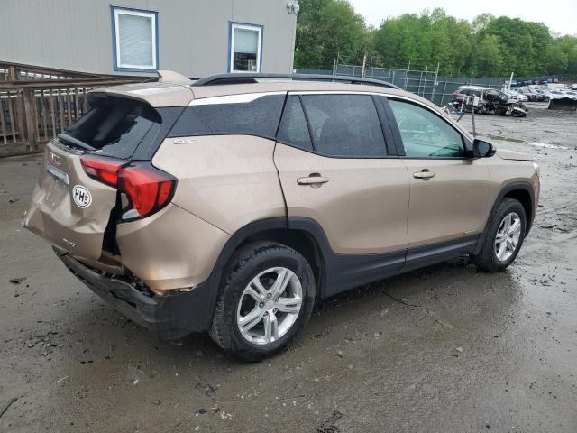 3GKALTEV7JL232296 - 2018 GMC TERRAIN SLE TAN photo 3