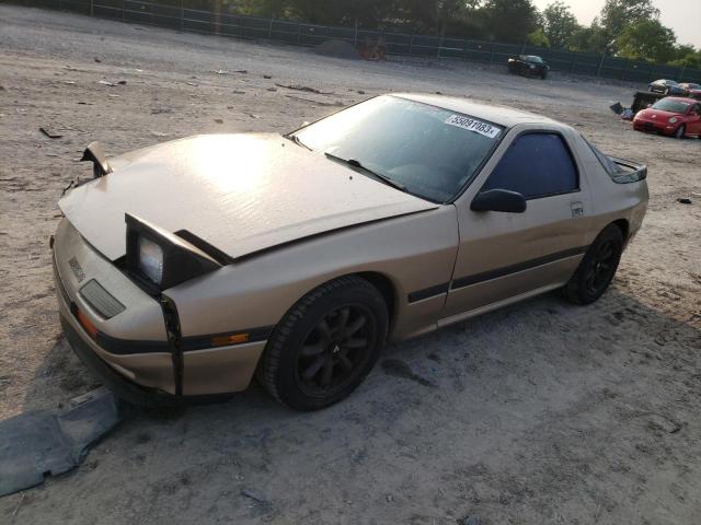 JM1FC3313H0535018 - 1987 MAZDA RX7 GOLD photo 1