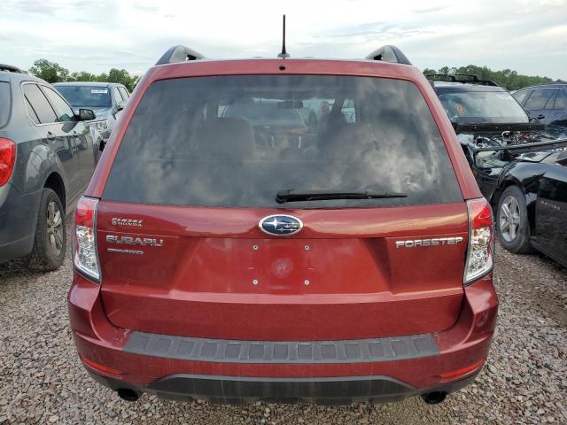 JF2SHBEC8CH438093 - 2012 SUBARU FORESTER LIMITED MAROON photo 6