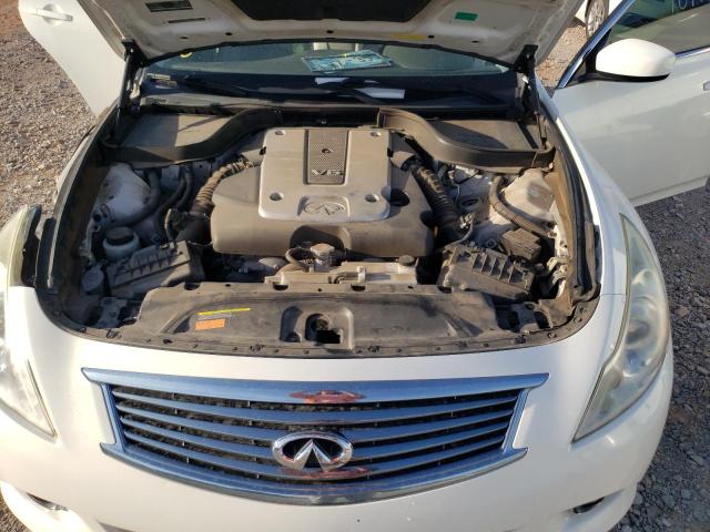 JN1DV6AP3CM812829 - 2012 INFINITI G25 BASE WHITE photo 7