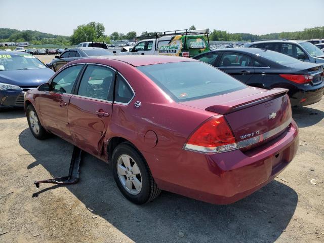 2G1WT58K369148008 - 2006 CHEVROLET IMPALA LT RED photo 2