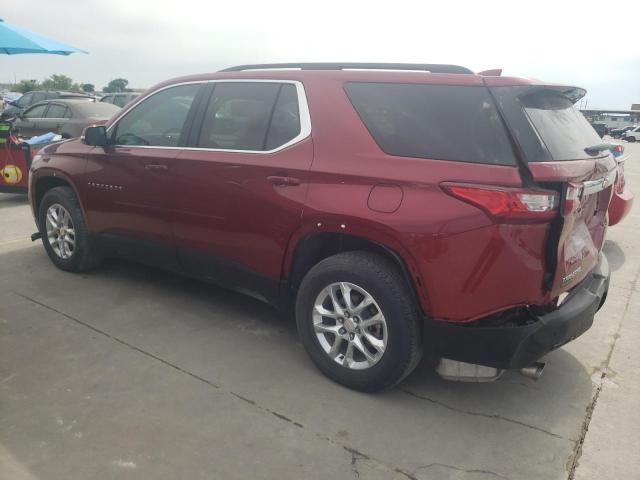 1GNERHKW2KJ318637 - 2019 CHEVROLET TRAVERSE LT RED photo 2