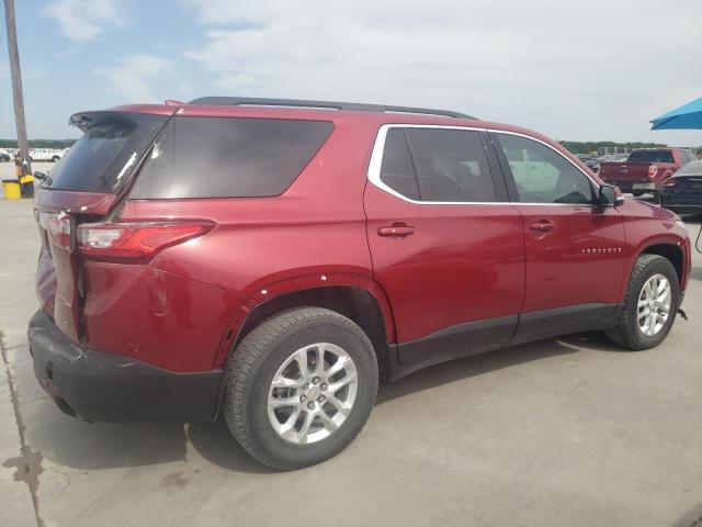 1GNERHKW2KJ318637 - 2019 CHEVROLET TRAVERSE LT RED photo 3