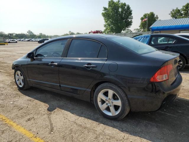 1HGFA16898L011293 - 2008 HONDA CIVIC EX BLACK photo 2