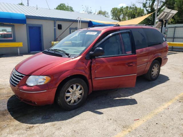 2A4GP64L07R160617 - 2007 CHRYSLER TOWN & COU LIMITED RED photo 1