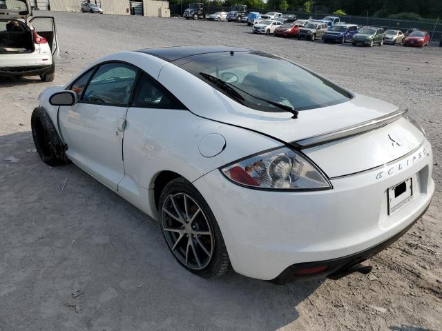 4A31K5DF4CE004695 - 2012 MITSUBISHI ECLIPSE GS SPORT WHITE photo 2