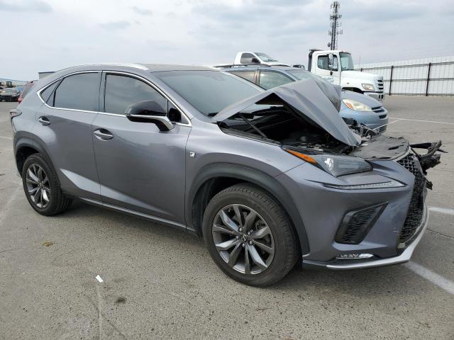 JTJYARBZ1J2113233 - 2018 LEXUS NX 300 BASE Szary zdjęcie 4