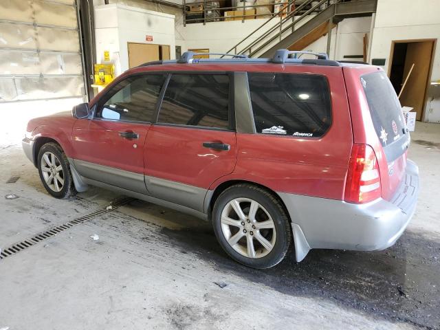 JF1SG67645H707778 - 2005 SUBARU FORESTER 2.5XS LL BEAN MAROON photo 2