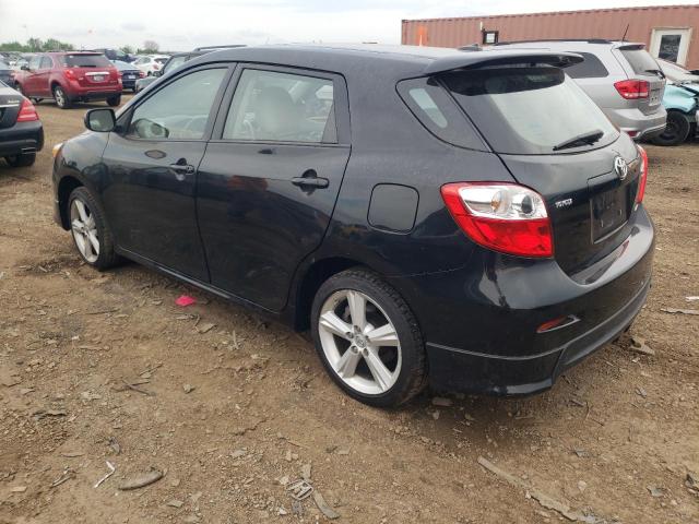 2T1LE4EE9AC013895 - 2010 TOYOTA MATRIX S Սև լուսանկար 2