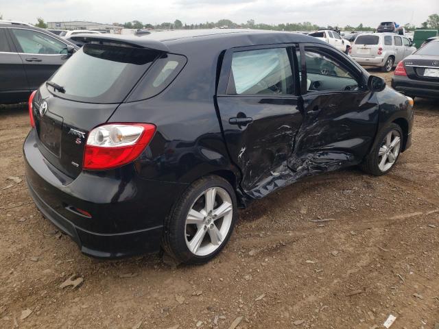 2T1LE4EE9AC013895 - 2010 TOYOTA MATRIX S Սև լուսանկար 3