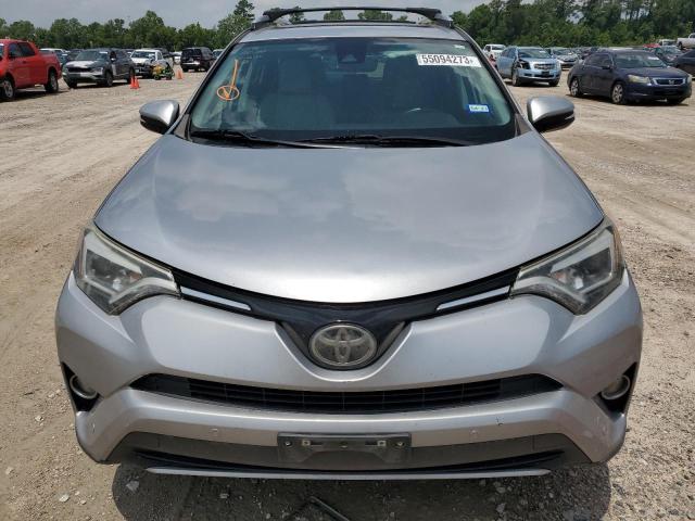 2T3YFREV9GW273406 - 2016 TOYOTA RAV4 LIMITED SILVER photo 5