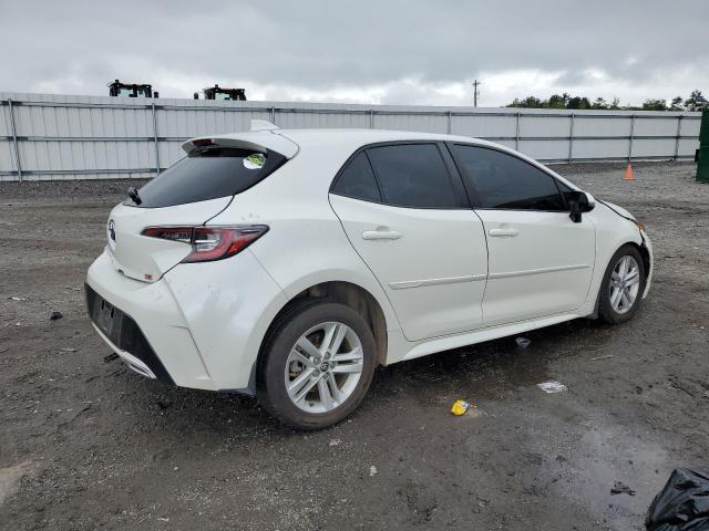 JTNK4RBE0K3072162 - 2019 TOYOTA COROLLA SE WHITE photo 3