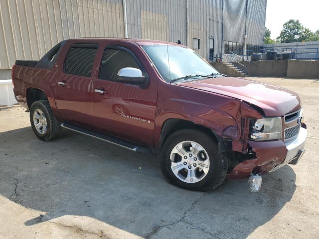 3GNFK123X8G137169 - 2008 CHEVROLET AVALANCHE K1500 BURGUNDY photo 4