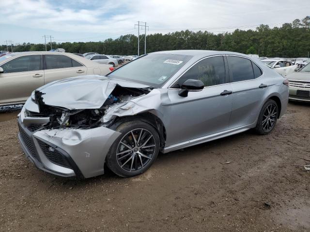 4T1G11AK9PU736189 - 2023 TOYOTA CAMRY SE NIGHT SHADE SILVER photo 1