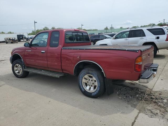 4TASM92N6YZ598060 - 2000 TOYOTA TACOMA XTRACAB PRERUNNER წითელი ფოტო 2