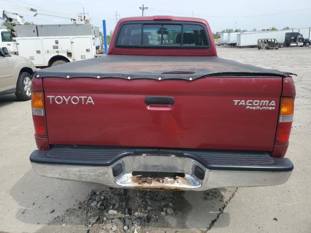 4TASM92N6YZ598060 - 2000 TOYOTA TACOMA XTRACAB PRERUNNER წითელი ფოტო 6