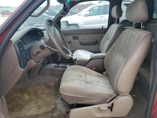 4TASM92N6YZ598060 - 2000 TOYOTA TACOMA XTRACAB PRERUNNER წითელი ფოტო 7