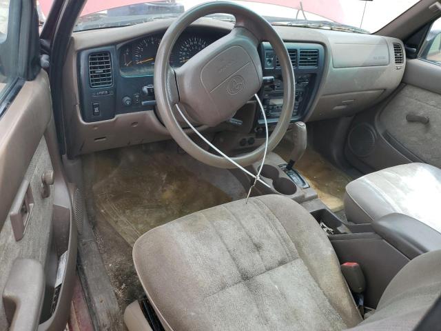 4TASM92N6YZ598060 - 2000 TOYOTA TACOMA XTRACAB PRERUNNER წითელი ფოტო 8