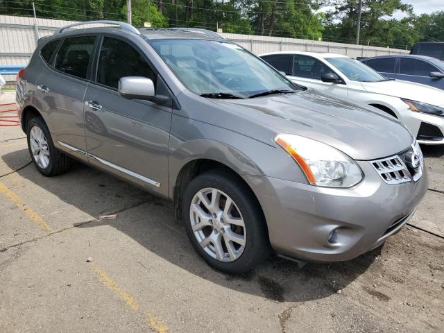 JN8AS5MT0CW277737 - 2012 NISSAN ROGUE S GRAY photo 4