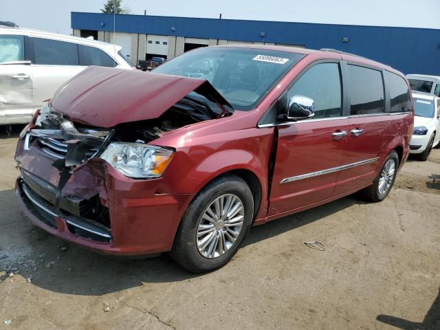 2C4RC1CG4GR127847 - 2016 CHRYSLER TOWN & COU TOURING L MAROON photo 1