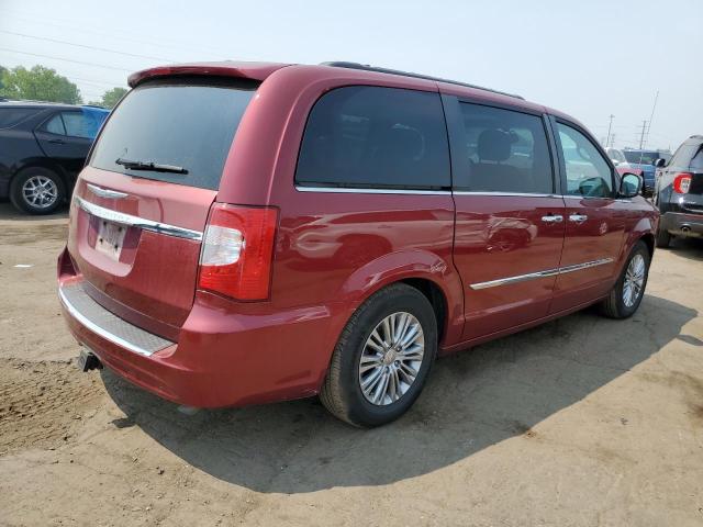2C4RC1CG4GR127847 - 2016 CHRYSLER TOWN & COU TOURING L MAROON photo 3