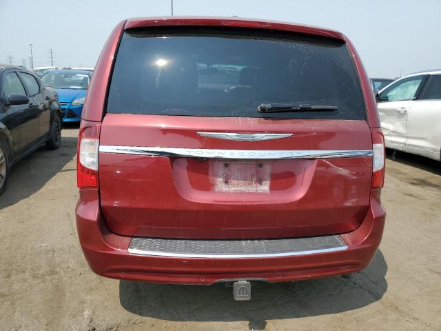 2C4RC1CG4GR127847 - 2016 CHRYSLER TOWN & COU TOURING L MAROON photo 6