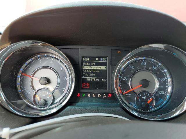 2C4RC1CG4GR127847 - 2016 CHRYSLER TOWN & COU TOURING L MAROON photo 9