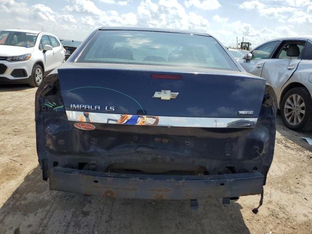 2G1WB57K991129647 - 2009 CHEVROLET IMPALA LS BLUE photo 6