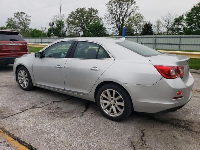 1G11H5SL2EF152389 - 2014 CHEVROLET MALIBU LTZ SILVER photo 2