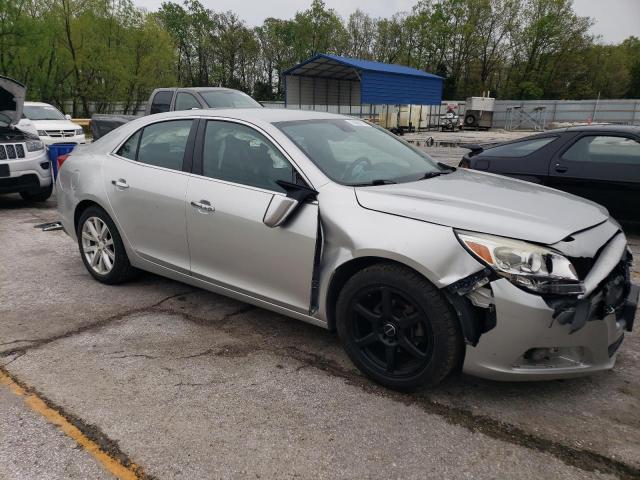 1G11H5SL2EF152389 - 2014 CHEVROLET MALIBU LTZ SILVER photo 4