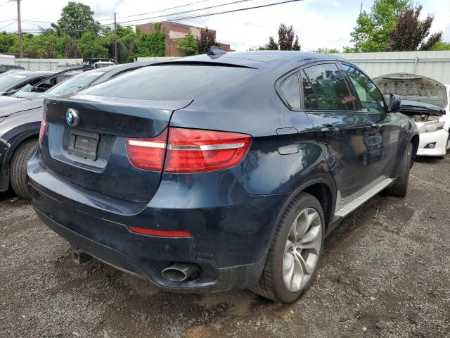 5UXFG2C5XE0H11240 - 2014 BMW X6 XDRIVE35I BLUE photo 3