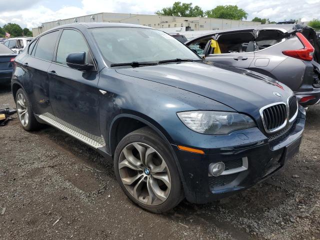 5UXFG2C5XE0H11240 - 2014 BMW X6 XDRIVE35I BLUE photo 4