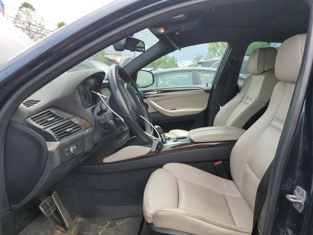 5UXFG2C5XE0H11240 - 2014 BMW X6 XDRIVE35I BLUE photo 7