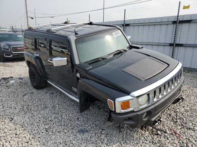 5GTDN136668210520 - 2006 HUMMER H3 BLACK photo 4