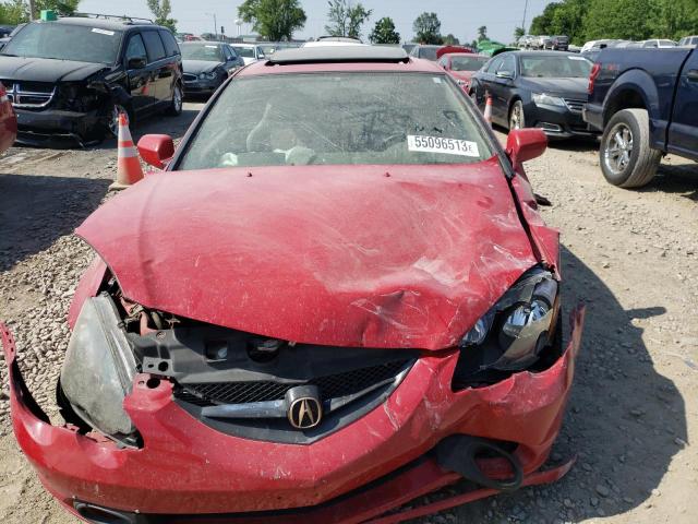 JH4DC53004S015611 - 2004 ACURA RSX TYPE-S RED photo 5