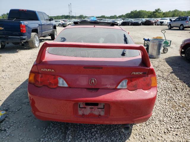 JH4DC53004S015611 - 2004 ACURA RSX TYPE-S RED photo 6