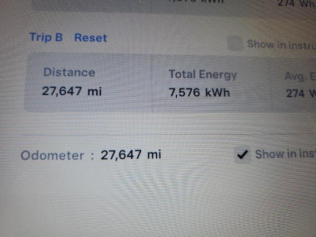 5YJSA1E26LF366296 - 2020 TESLA MODEL S Ağ foto 9