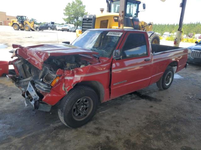 1GTCS14Z7N8506004 - 1992 GMC SONOMA RED photo 1