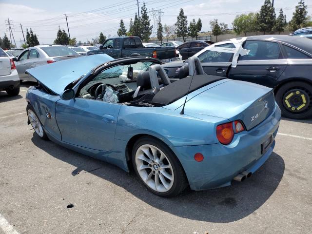 4USBT33403LR63526 - 2003 BMW Z4 2.5 BLUE photo 2