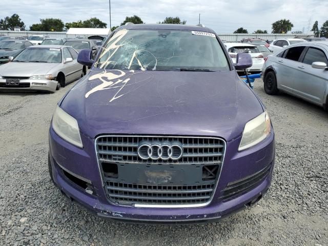 WA1BV74L48D062670 - 2008 AUDI Q7 4.2 QUATTRO PREMIUM PURPLE photo 5