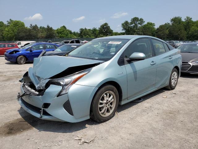 JTDKBRFU3G3528934 - 2016 TOYOTA PRIUS TEAL photo 1