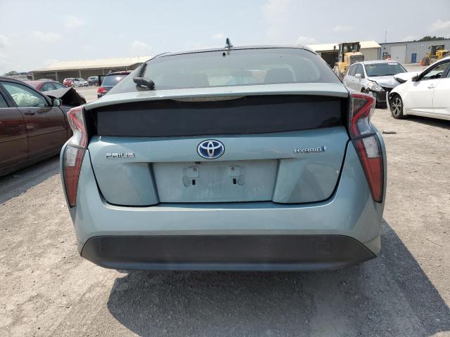 JTDKBRFU3G3528934 - 2016 TOYOTA PRIUS TEAL photo 6