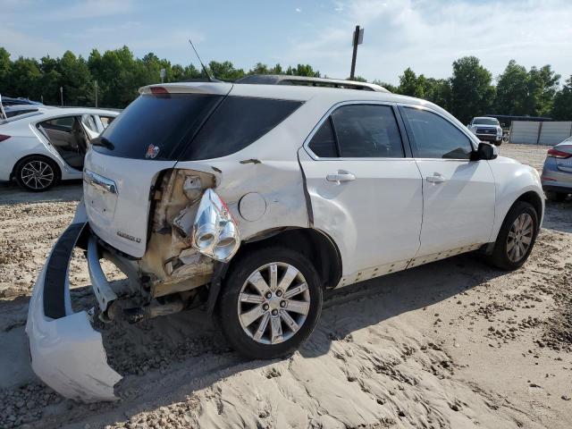 2CNFLDE55B6456949 - 2011 CHEVROLET EQUINOX LT WHITE photo 3