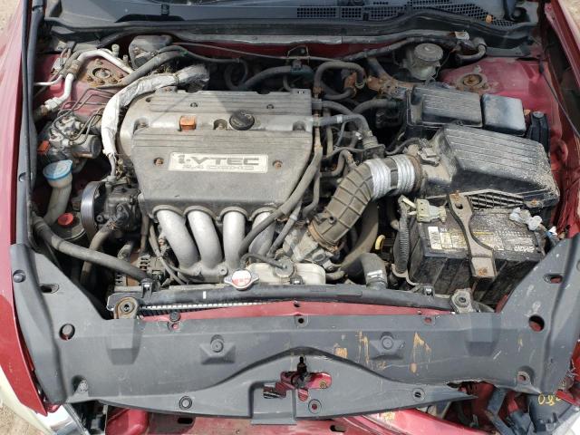 1HGCM568X7A125699 - 2007 HONDA ACCORD EX RED photo 11