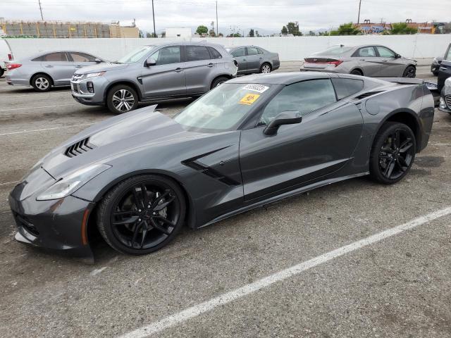 1G1YA2D7XJ5100784 - 2018 CHEVROLET CORVETTE STINGRAY 1LT CHARCOAL photo 1