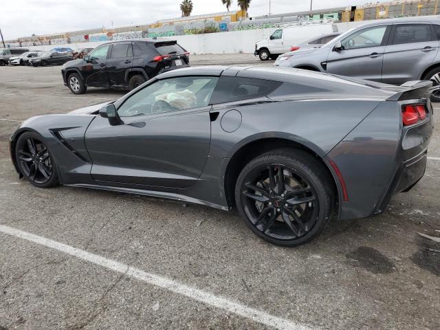 1G1YA2D7XJ5100784 - 2018 CHEVROLET CORVETTE STINGRAY 1LT CHARCOAL photo 2