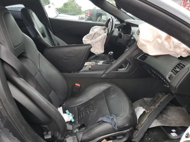 1G1YA2D7XJ5100784 - 2018 CHEVROLET CORVETTE STINGRAY 1LT CHARCOAL photo 7